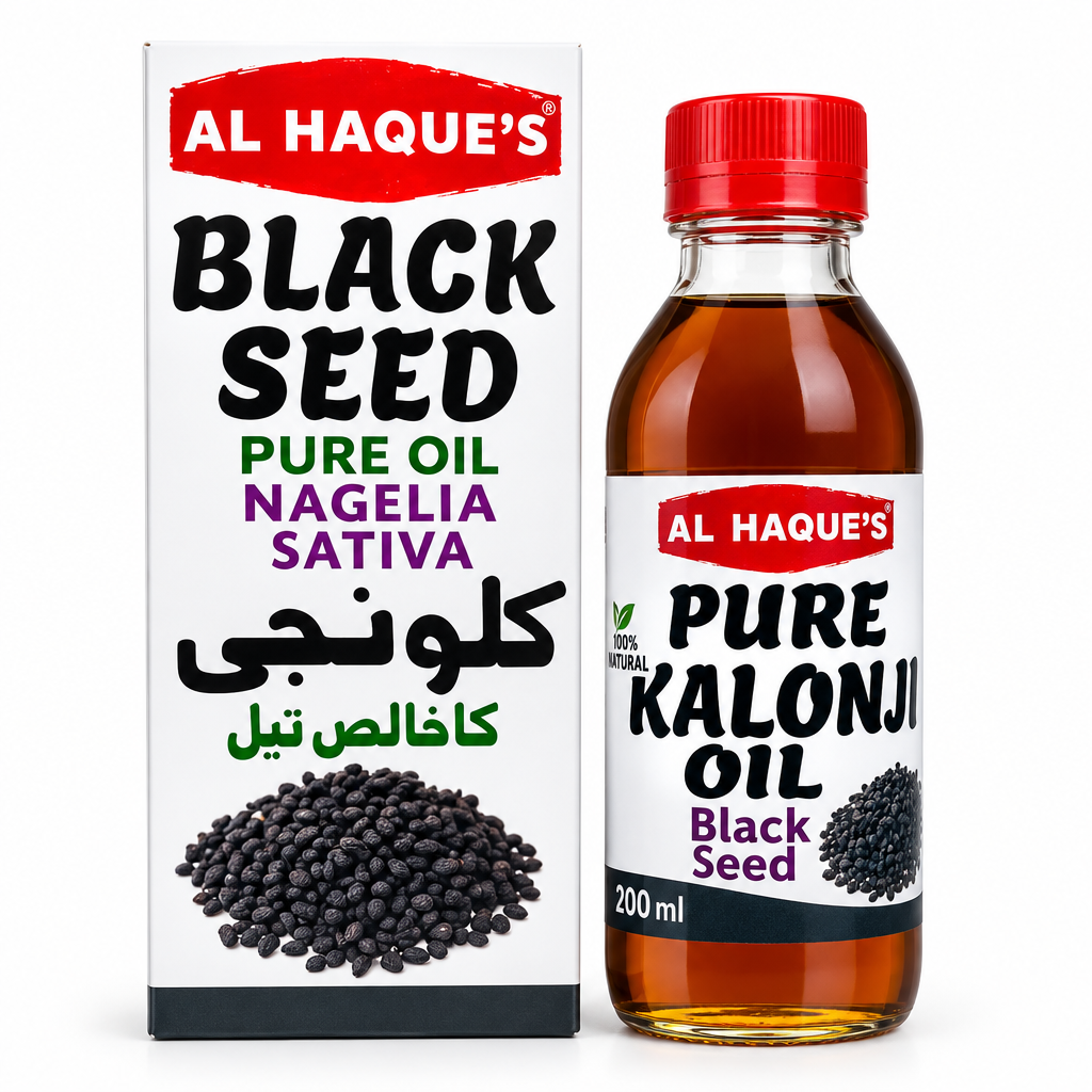Al Haques - KALONGI OIL 125ml (6 bottles) Black Seed oil