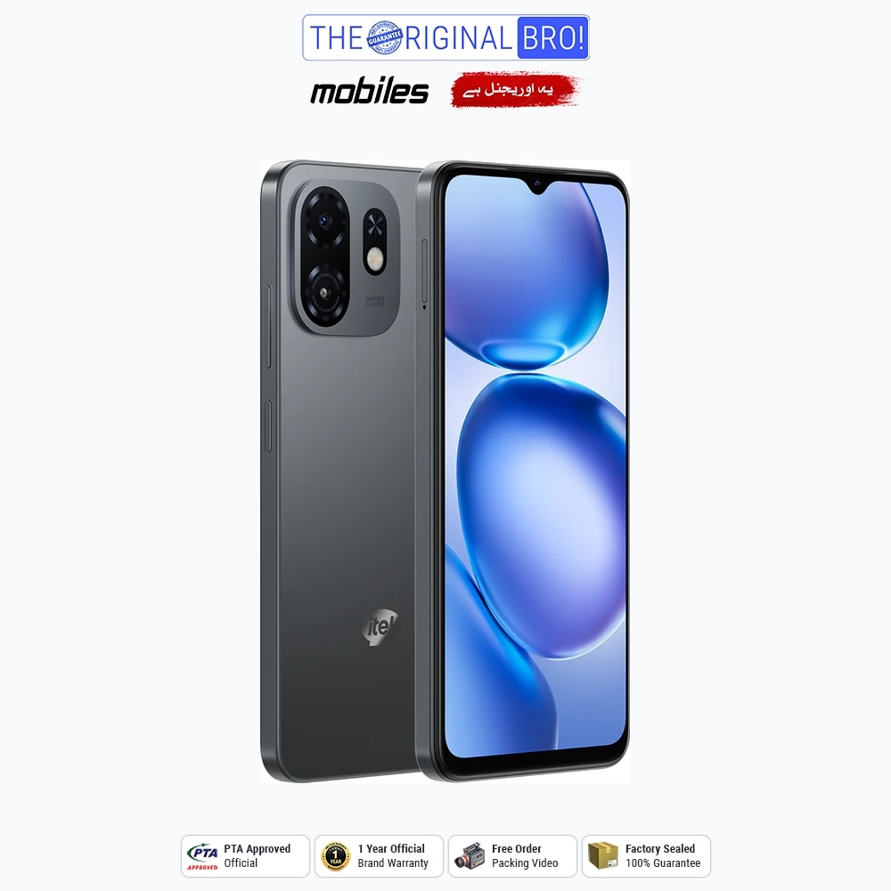 Itel A100c | 4GB - 64GB | PTA Approved | 1 Year Official Warranty | Factory Sealed | The Original Bro Mobiles