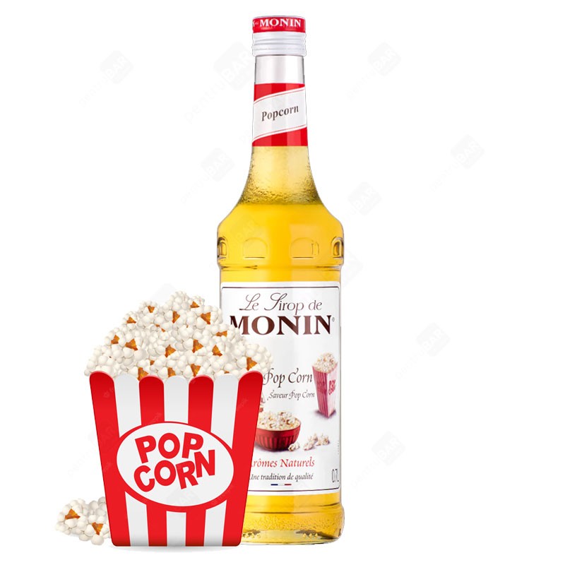 Monin - Popcorn Syrup - 700 ml - Le Sirop De Monin