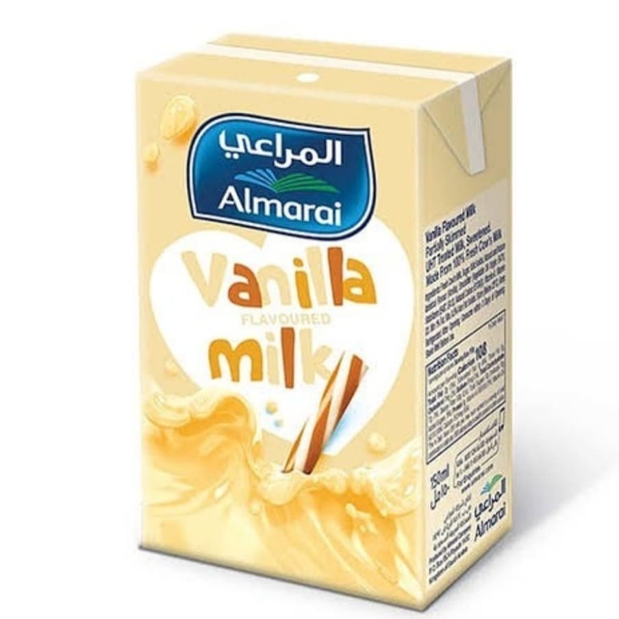 Almarai - Flavored Long Life Milk - Vanilla - 150 ML - 18 pcs (ctn)