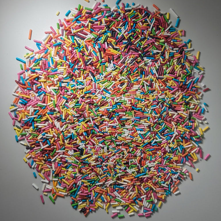 Sprinkles Vermicelli / Rainbow Sprinkles - 1 kg