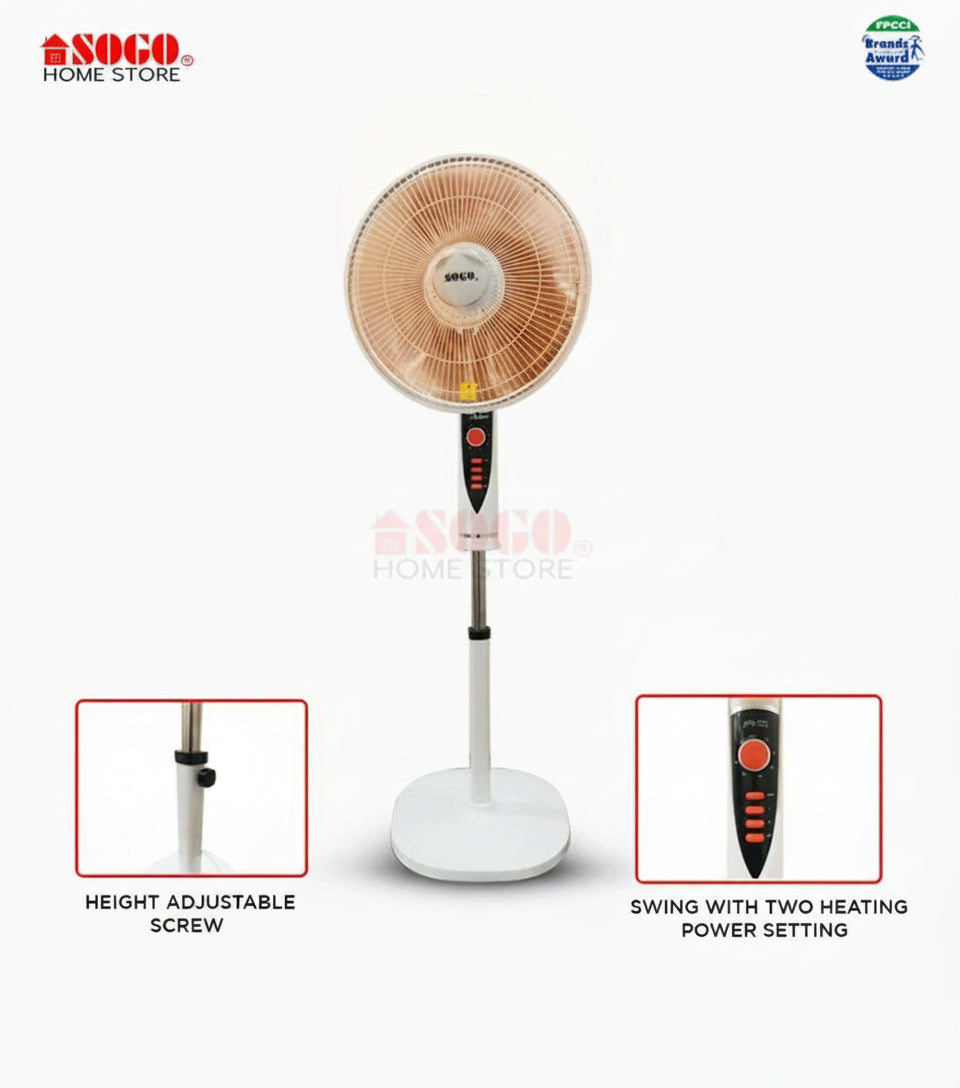 Sogo - Electric Fan Heater (JPN-122) - 1000W