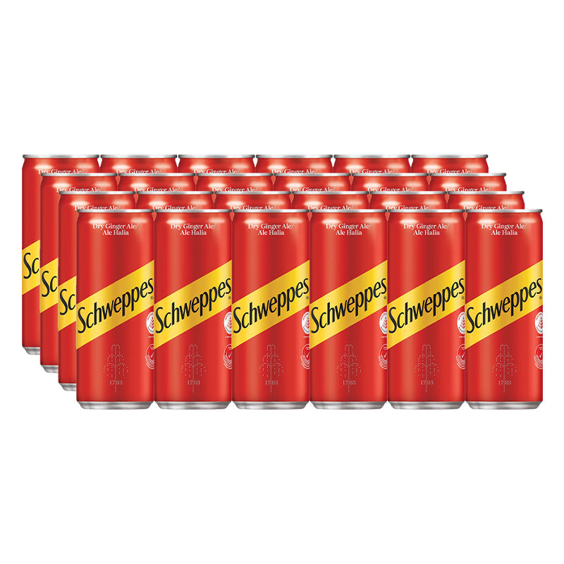 Schweppes - Dry Ginger Ale - 24 x 320ml