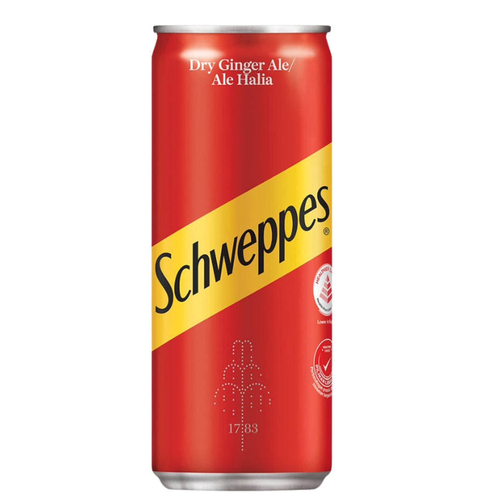 Schweppes - Dry Ginger Ale - 24 x 320ml