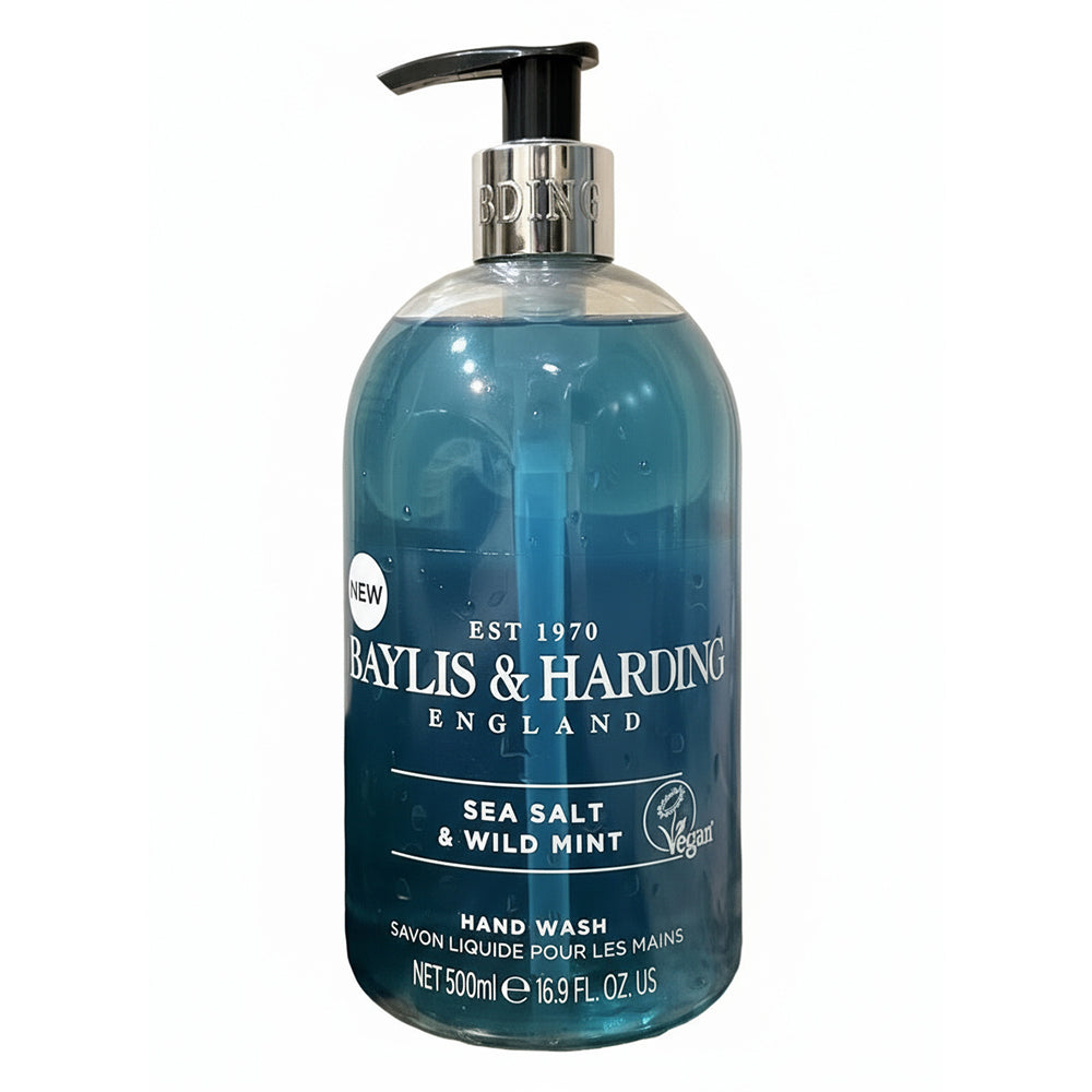 BAYLIS & HARDING - HAND WASH - Sea Salt & Wild Mint - 500ml