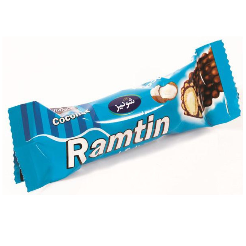 Shoniz - Ramtin - Chocolate Coated Bar with Filled Coconut Cream - Chocolate Bar (Imported)