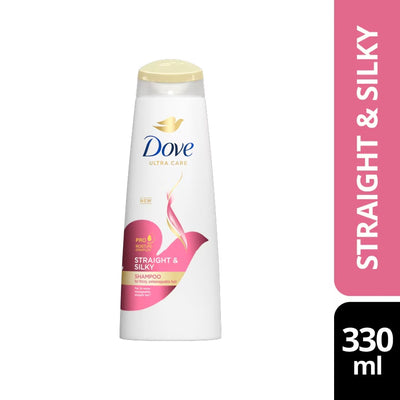 Dove - Straight & Silky Shampoo - Shampoo For Frizzy Hair - 330 ml