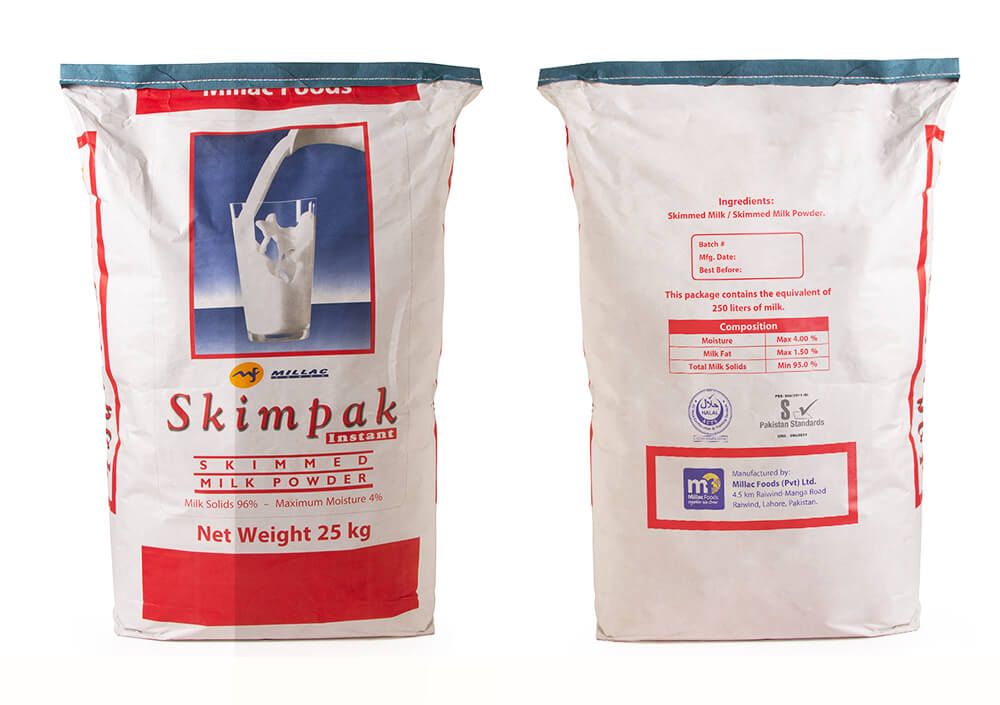 SkimPak Powder - Instant Skimmed Milk Powder - Milk - 25 KG - Skimmed Milk