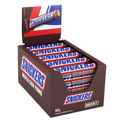 Snickers - Chocolate Candy Bars - 45 gm - Box of 20