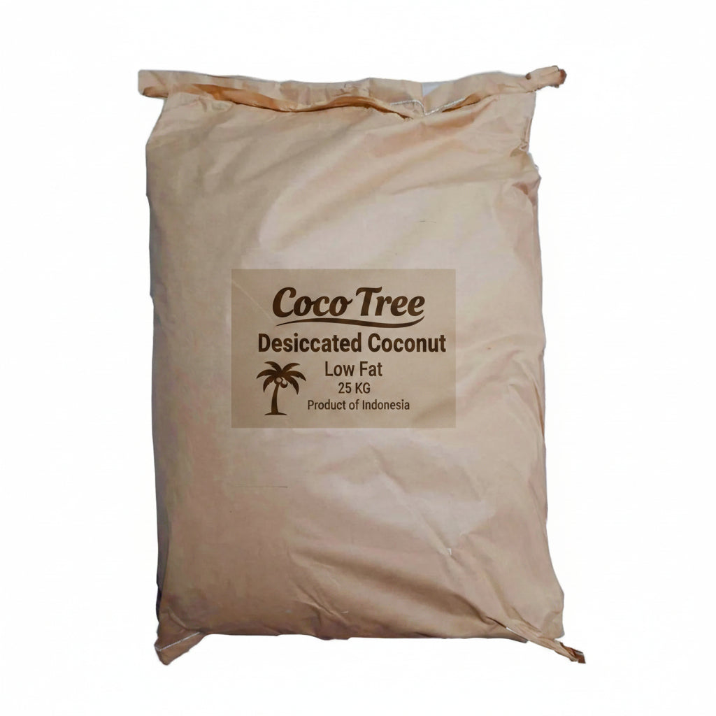 Super - Indonesia - Dried Coconut - Desiccated Coconut (Khopra) Low Fat - 25 KG - کھوپرا
