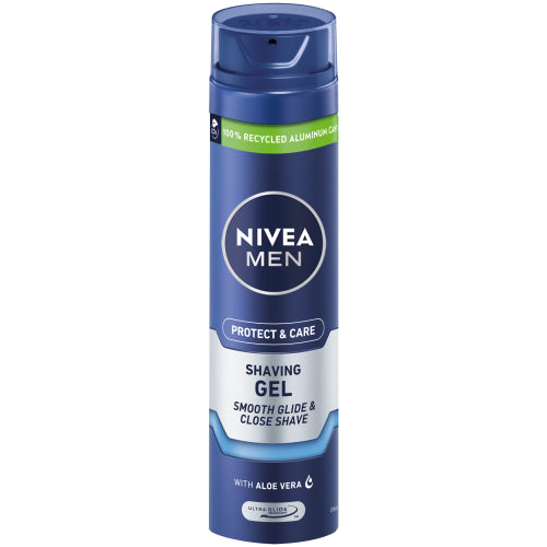 Nivea Men - Soothing Shave Gel for Men - Protect & Care - 200 ML (7oz)