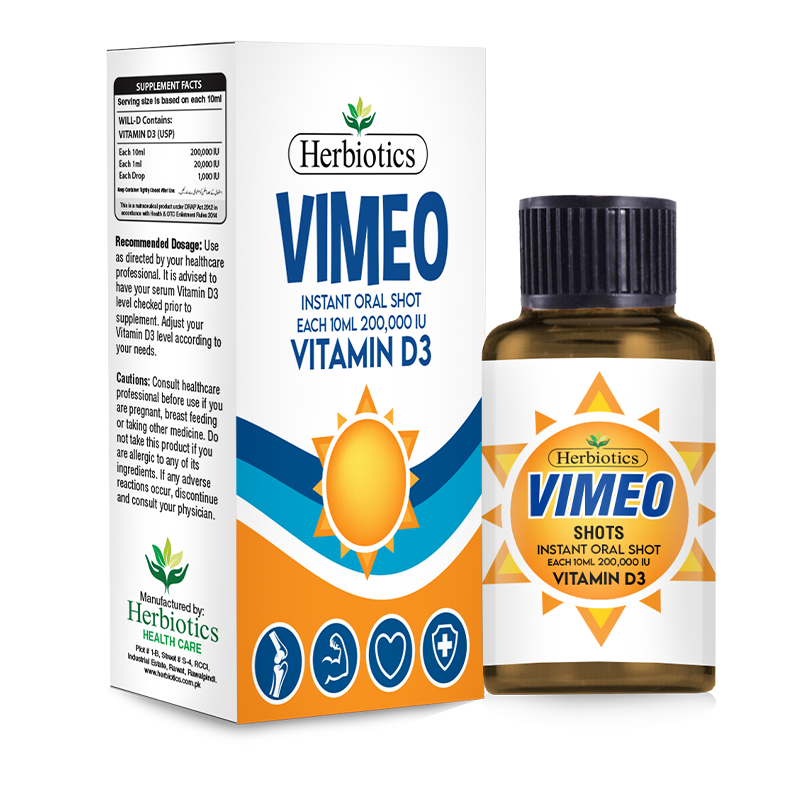 Herbiotics - Vimeo Drops - Drops - Standard Bottle - Child Growth