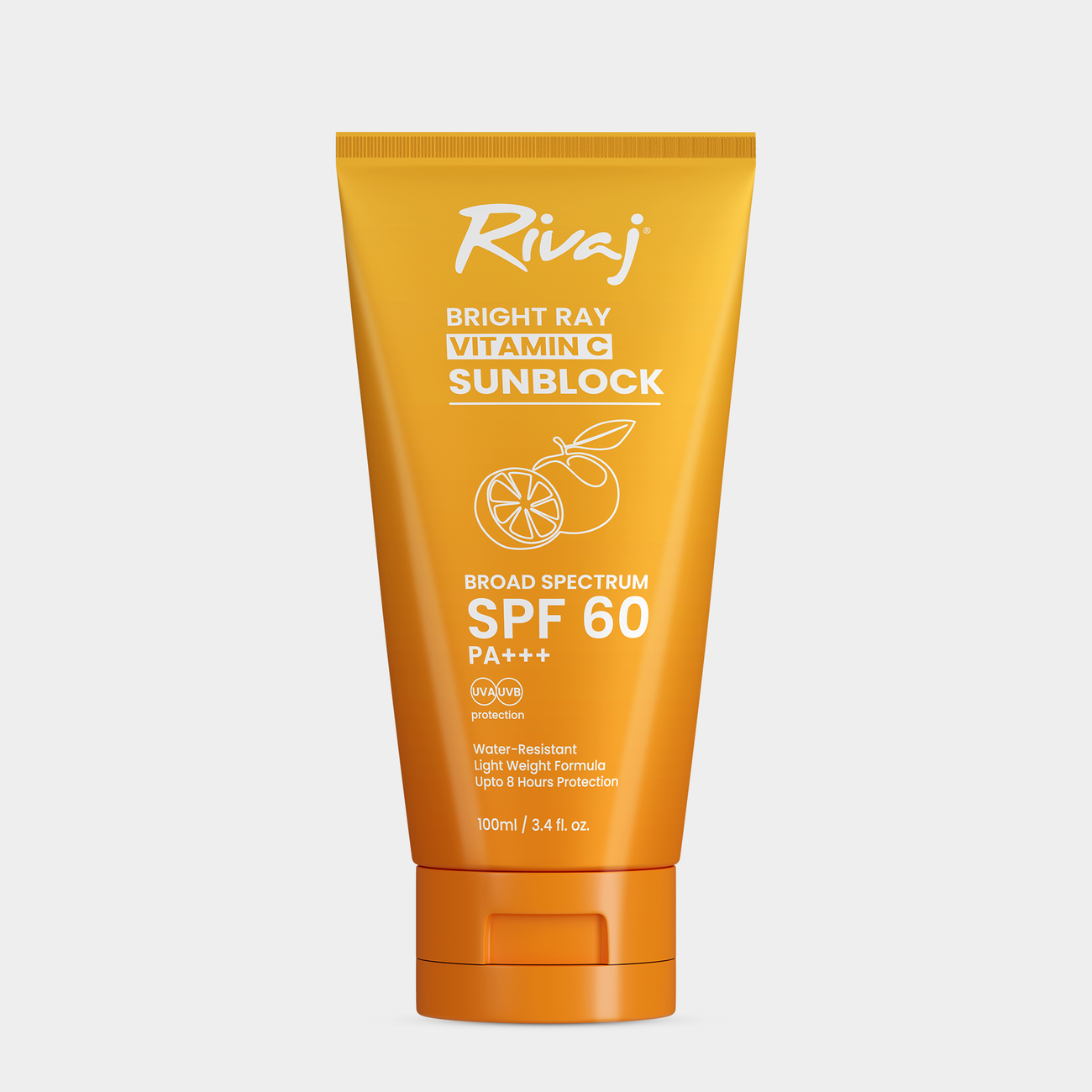 Rivaj - Sunblock - Vitamin C - SPF 60 - 100ml