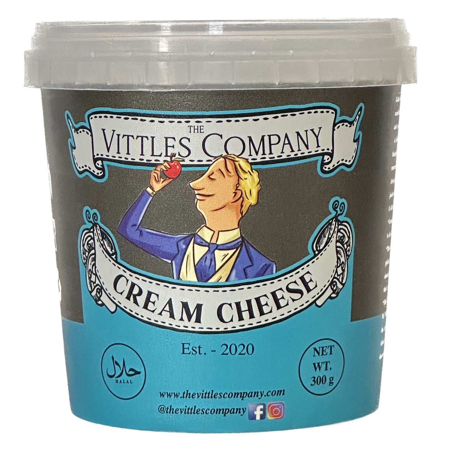 The Vittles Company - Original - Cream Cheese - 300g