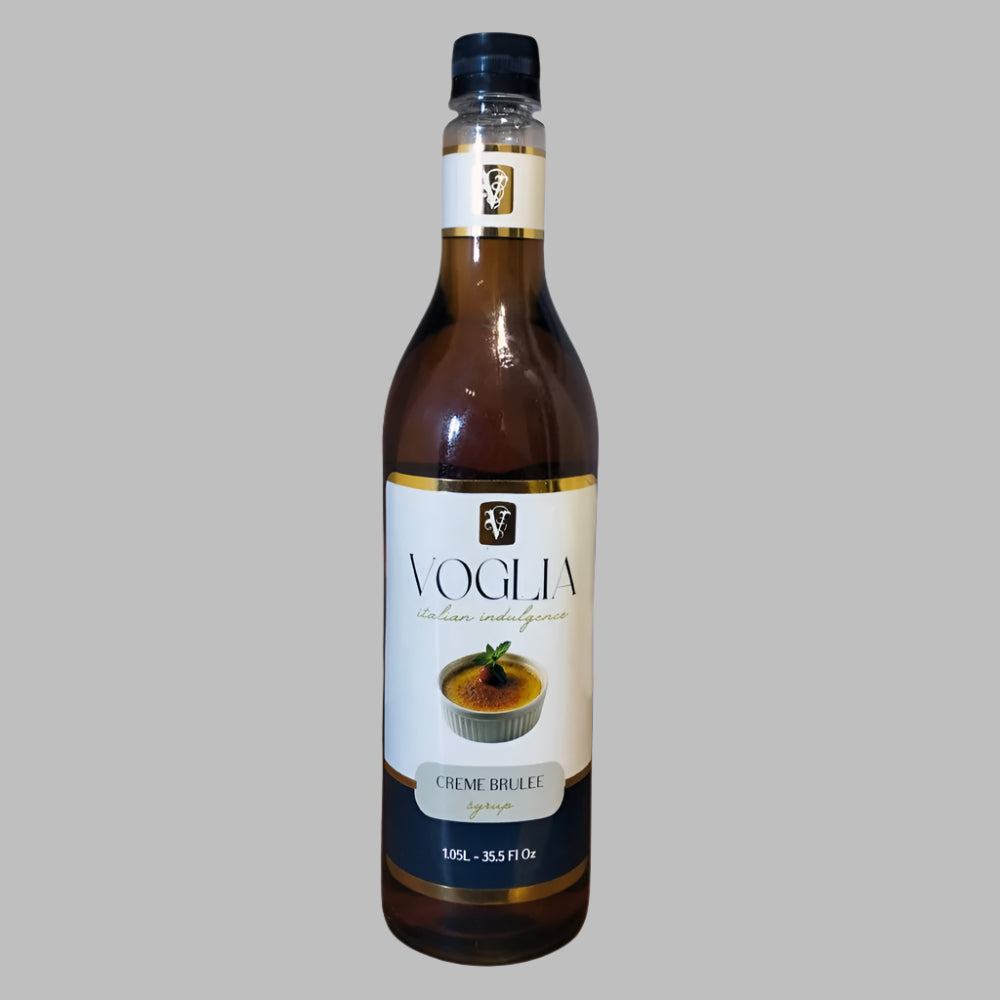Voglia - Creme Brulee - Coffee Syrups -1.05 L