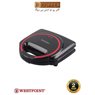 Westpoint Deluxe Sandwich Maker & Toaster WF-691 – 800W Non-Stick Plates