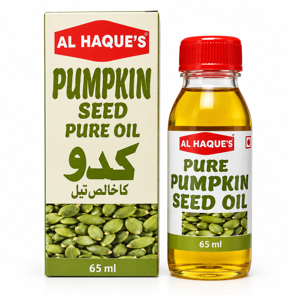 Al Haques - Pumpkin Seed Oil (Kaddoo Oil) - 65ml - Pack of 6