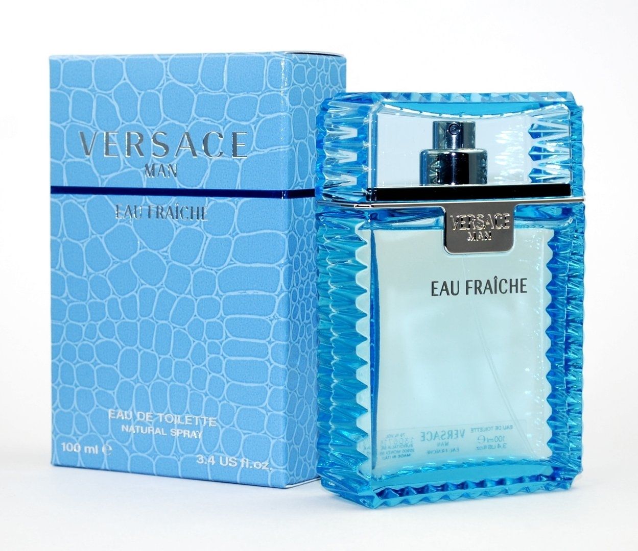 VERSACE MAN EAU FRAICHE EDT 100ML - 100% Original