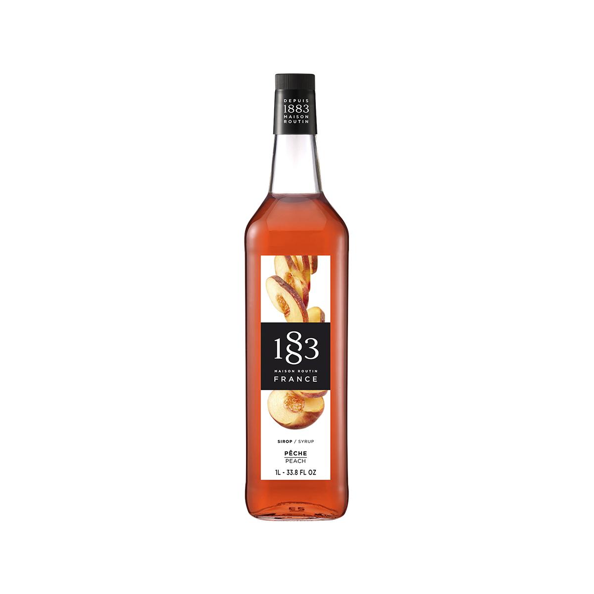 1883 - Cold Syrups - Peach - 1000 ML (1L) | Jodiabaazar.com