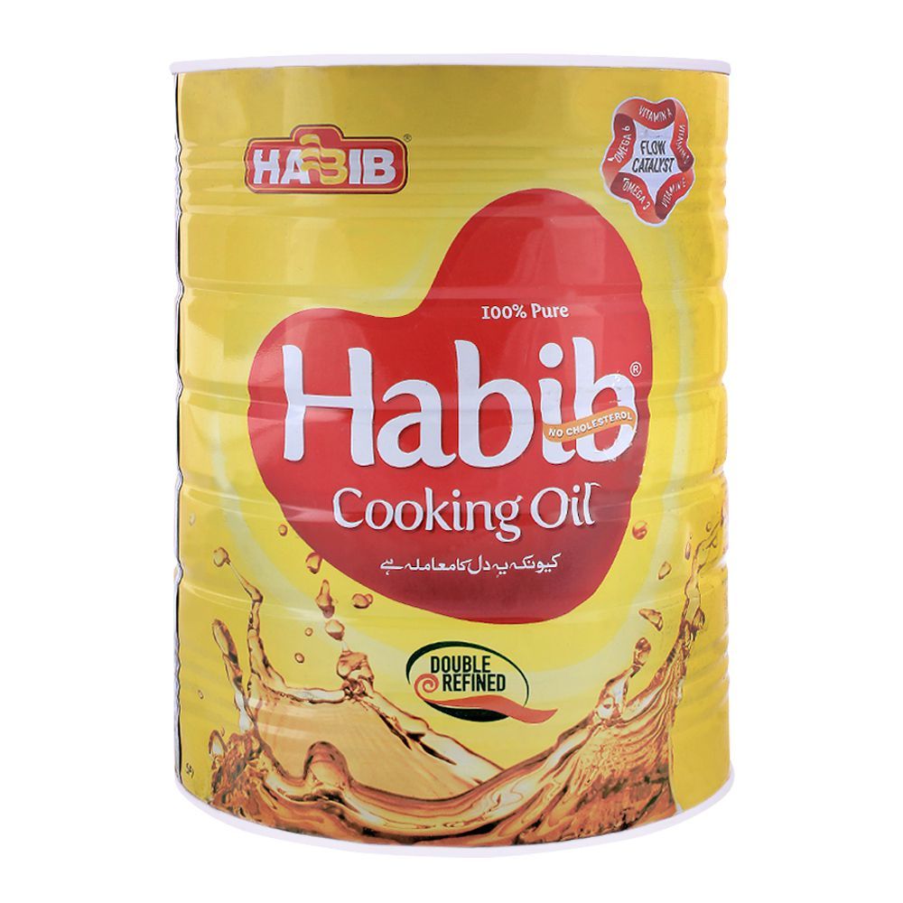 Habib - Cooking Oil - Double Refined - 5 Liter Tin
