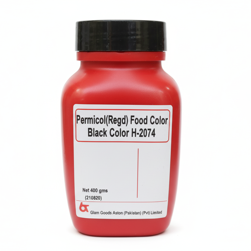 Bush Boake Allen - Black Colour 2074 (500 Gms) -Water Soluble Permitted Food Colour