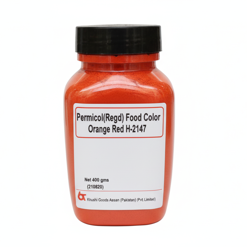 Bush Boake Allen - Orange Red 2147 -Water Soluble Permitted Food Colour