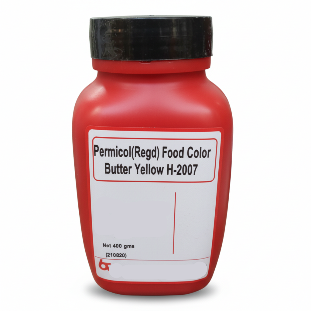 Bush Boake Allen - Butter Yellow 2007 -Water Soluble Permitted Food Colour