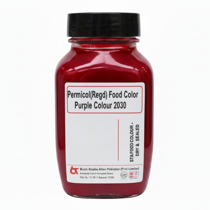 Bush Boake Allen - Purple Colour 2030 -Water Soluble Permitted Food Colour