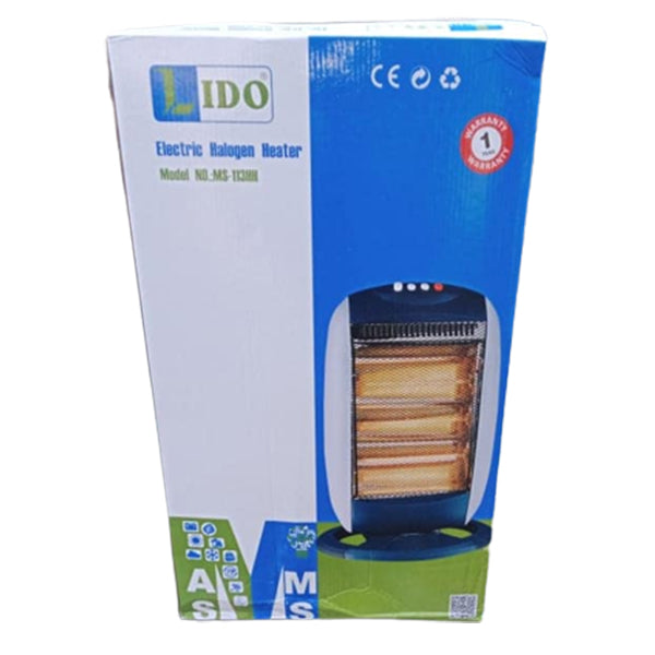 Lido - Electric Halogen Heater - 1200W - 113HH - No Warranty