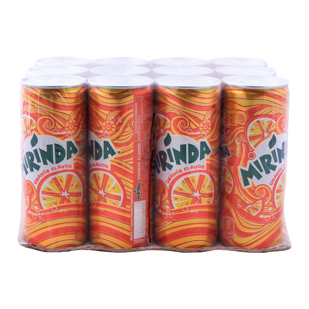 Mirinda Can (local) 250 ML (12 Cans)