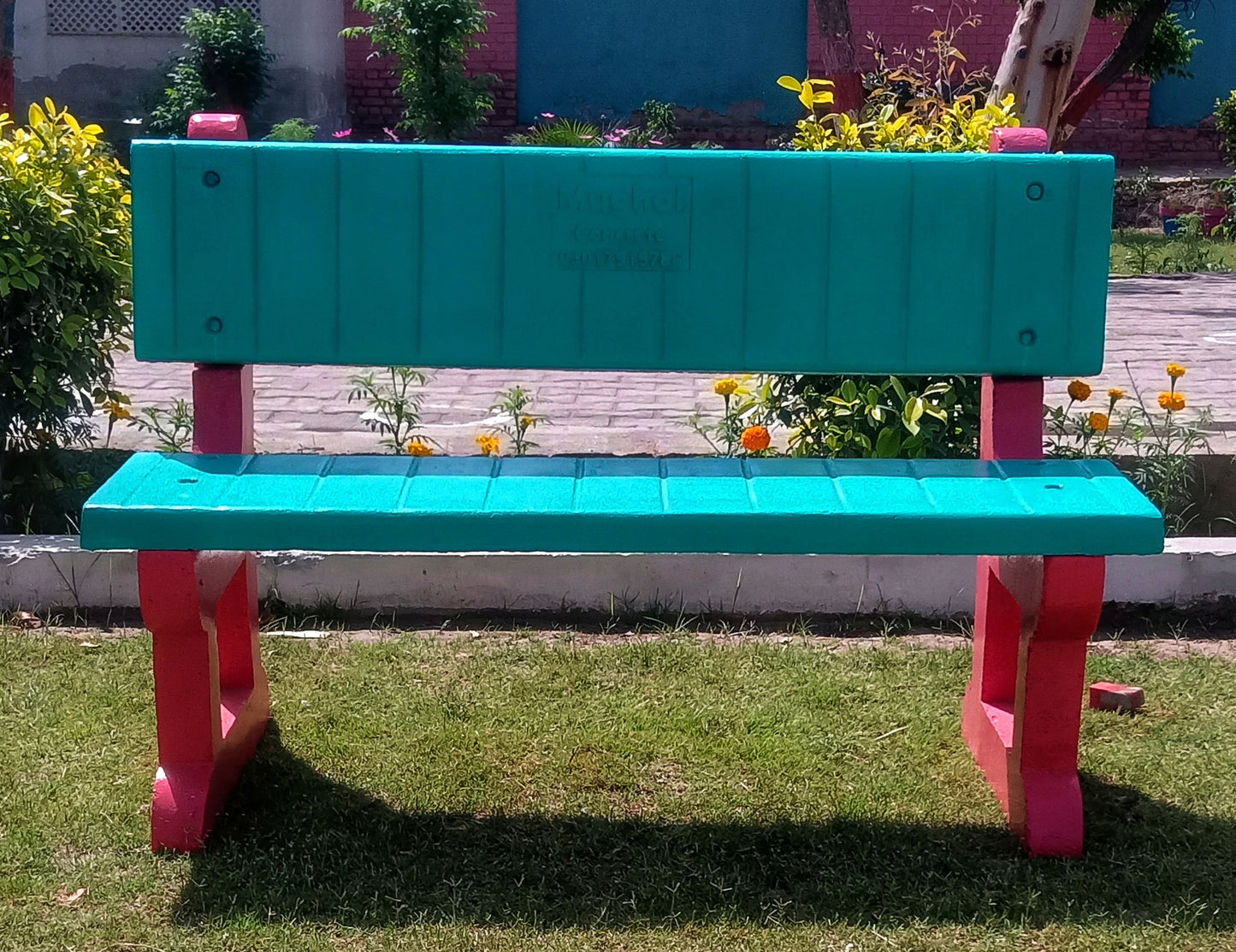 Mughal Concrete - MCGB03 - Concrete Garden Bench - 10 Pcs