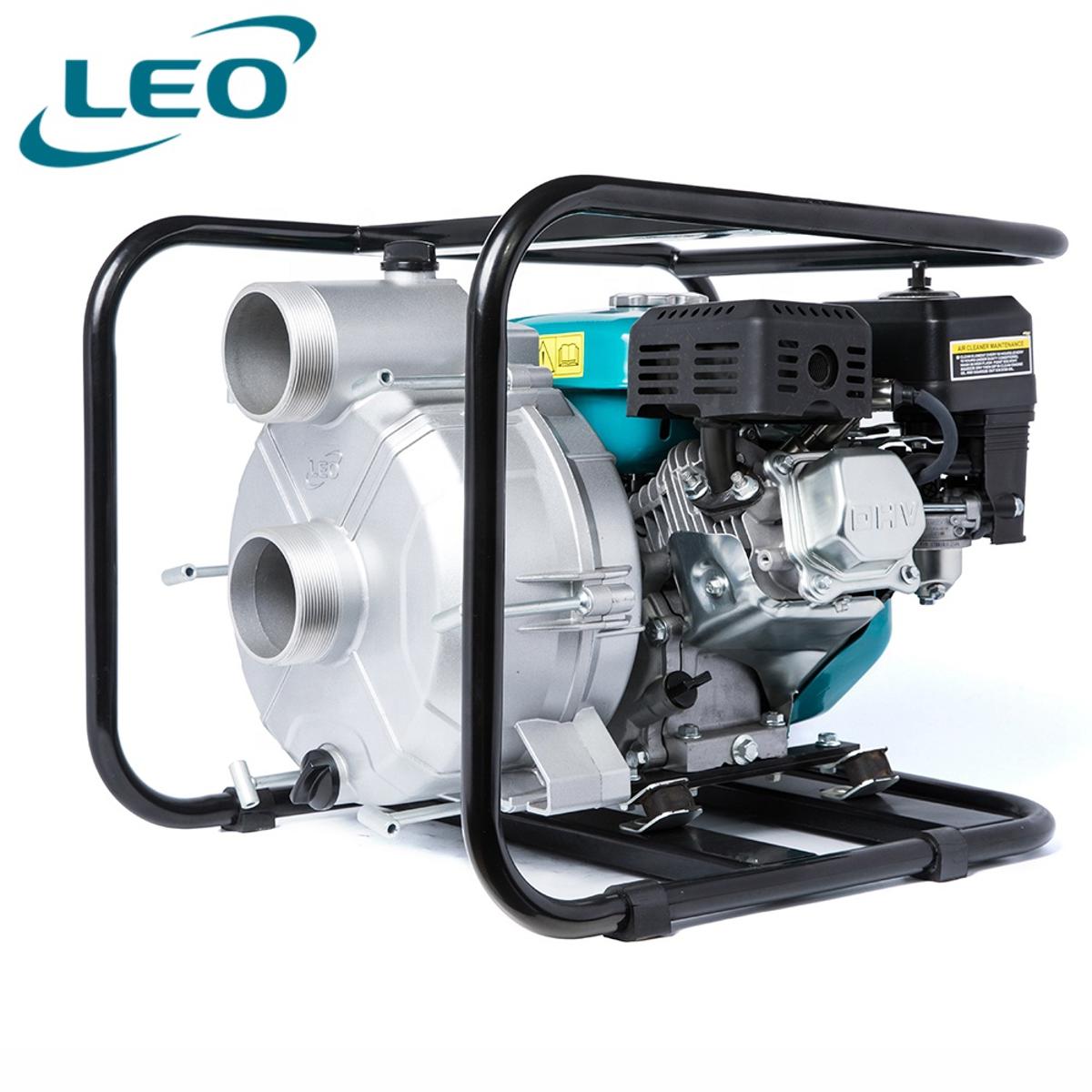 LEO - LGP-30W - 196cc - 6.5 HP 4 STROKE PETROL ENGINE Sewage Water Pump SIZE :- 3" x 3" - European STANDARD