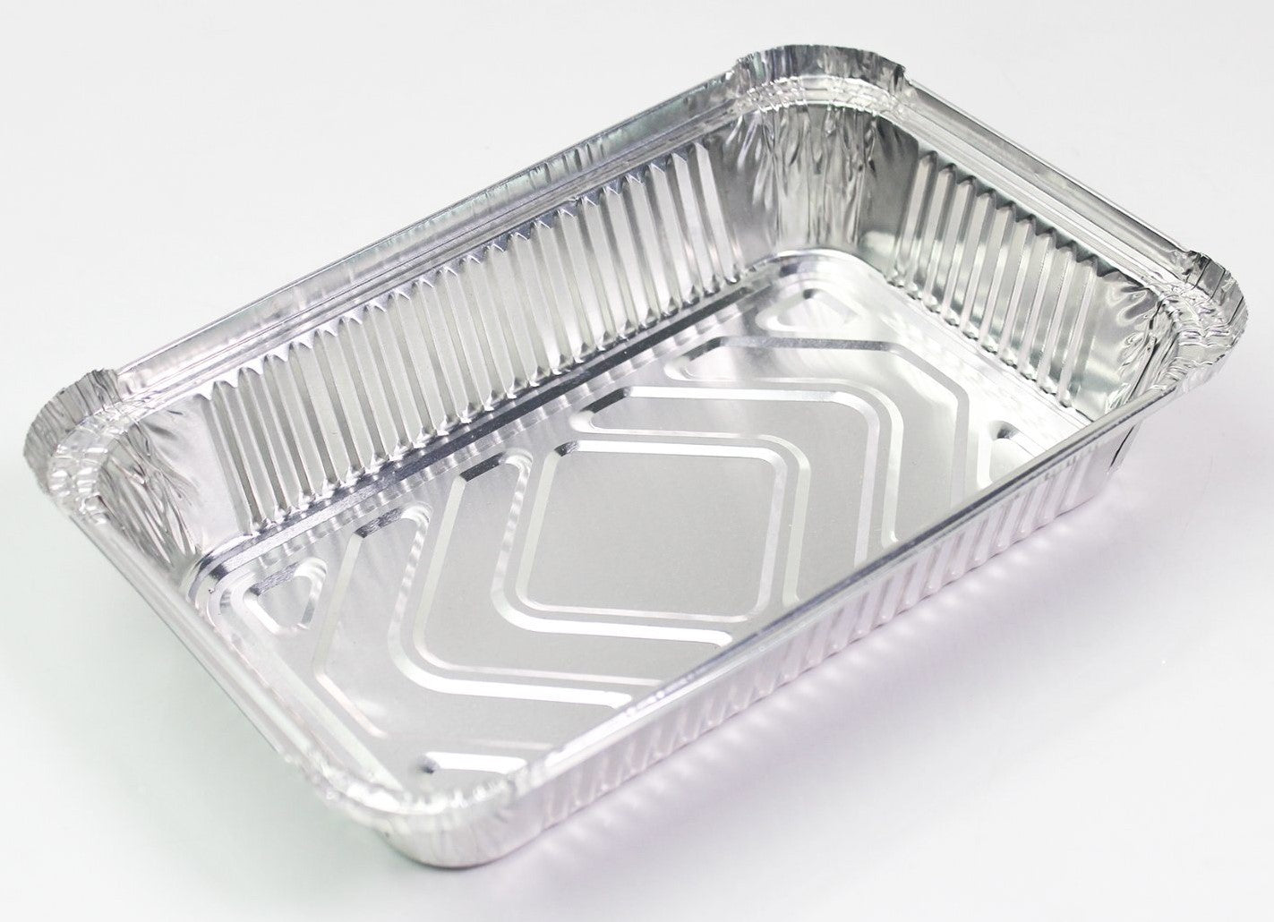 JB - F2 Aluminum Container with Lid - Pack of 100