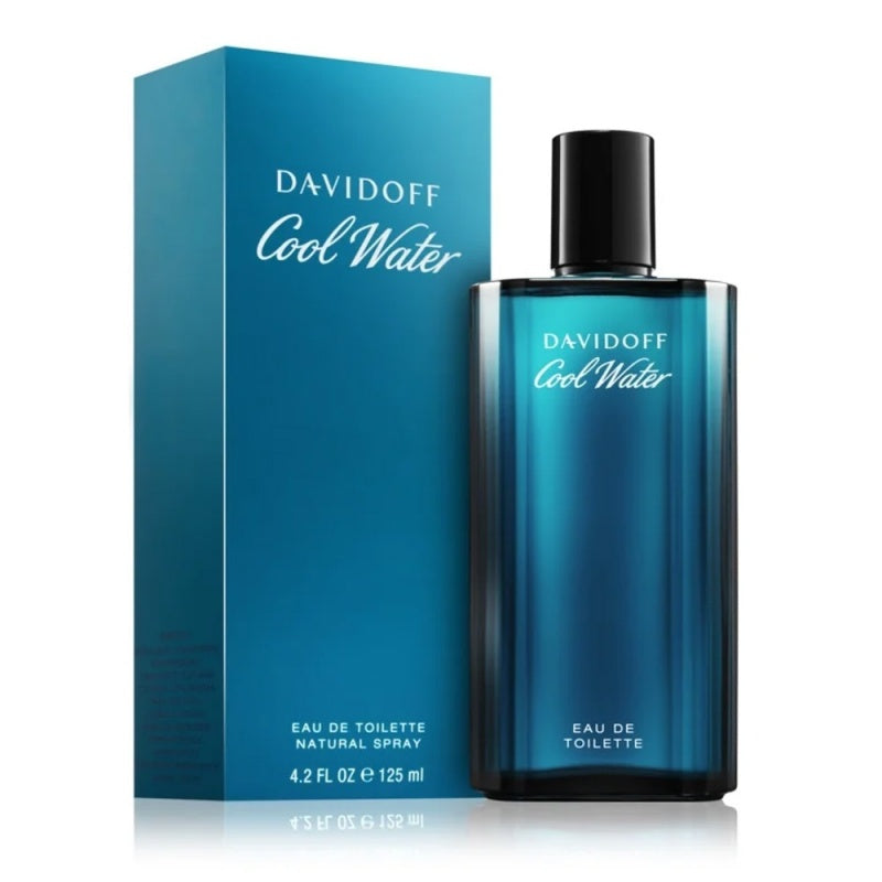 DAVIDOFF COOL WATER MEN EDT 125ML (100% Original)