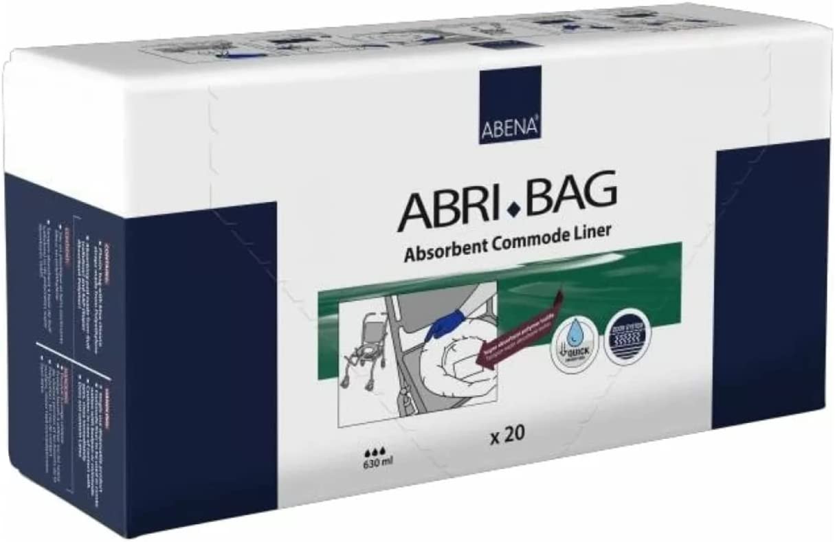 Abena Absorbent - Commode Liner / Bedpan Liner - 20 pcs