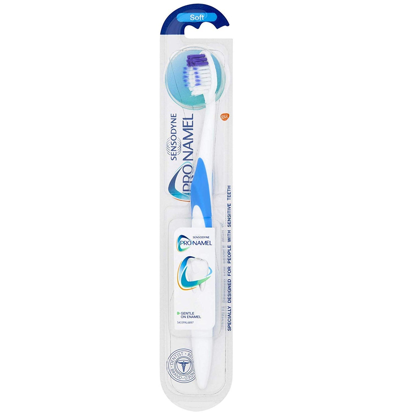 Sensodyne - Toothbrush - Pronamel - 1pc - Soft (100% Original)