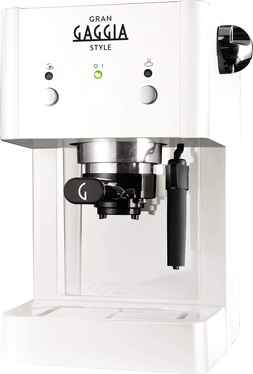 Gaggia - Gran Gaggia Style - Espresso Coffee Machine - White (RI8423/21)