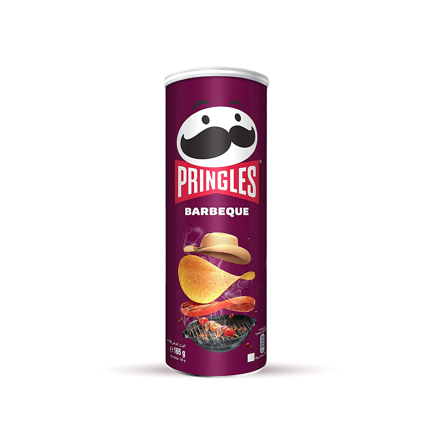 Pringles - Potato Crisps - Barbeque (BBQ) - 165 GM