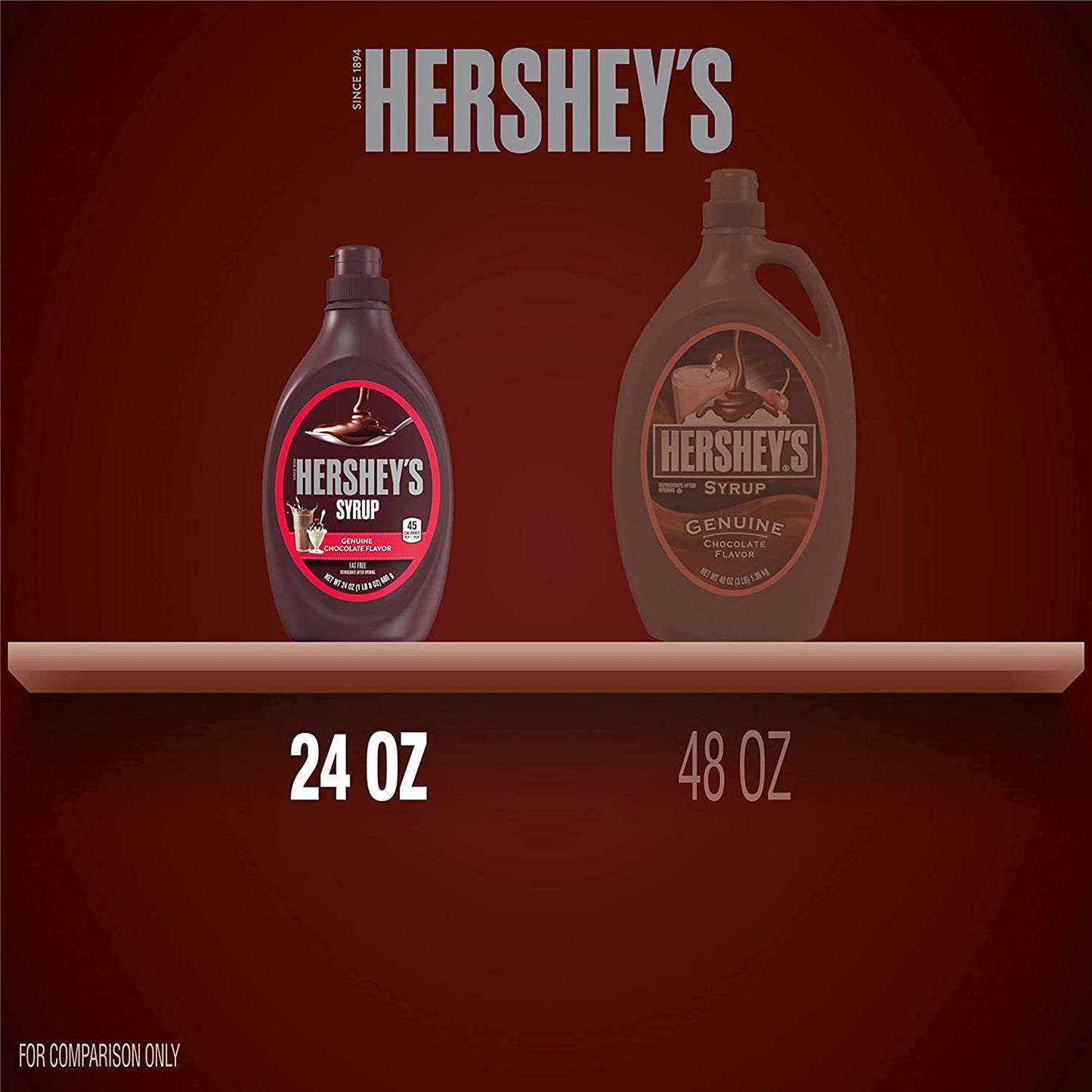 Hersheys Chocolate Syrup - 680g (24 oz)