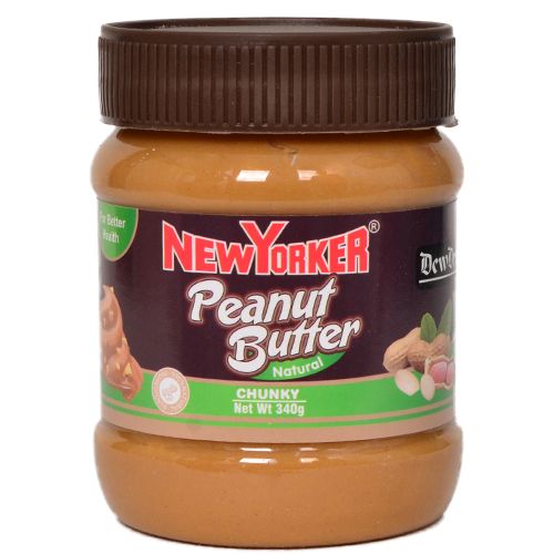 New Yorker - Peanut Butter 340 G Crunchy- Pack Of 12
