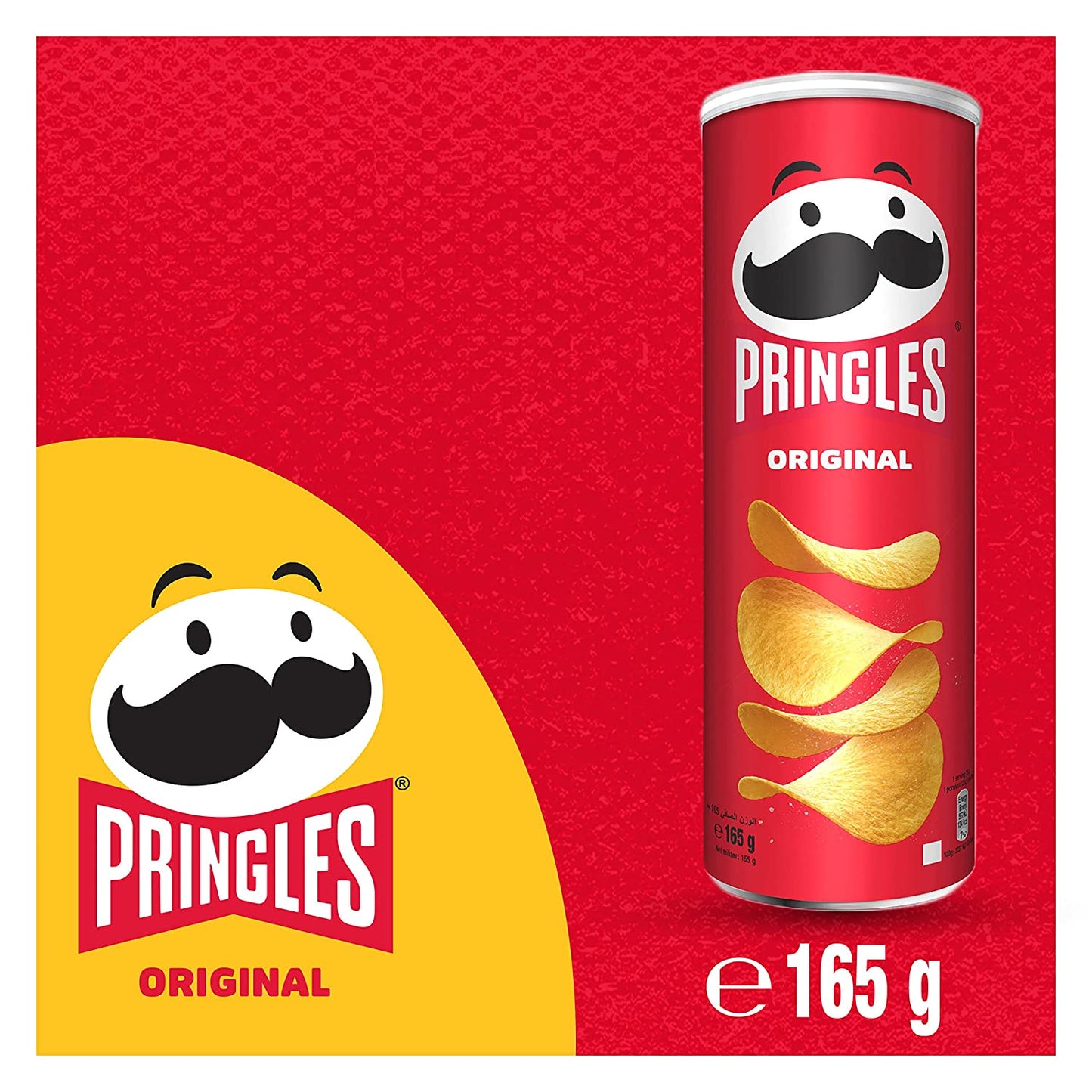 Pringles - Potato Crisps - Original Flavor - 165 GM