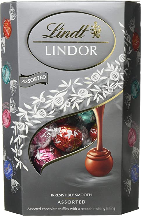 Lindt Lindor Silver Assorted Truffles pakistan