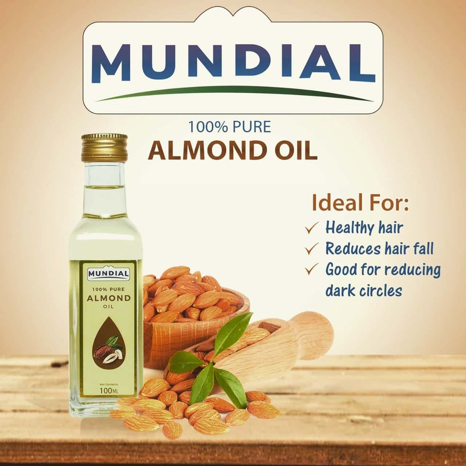 Mundial - Spanish - 100% Pure Almond Oil - 250 ML