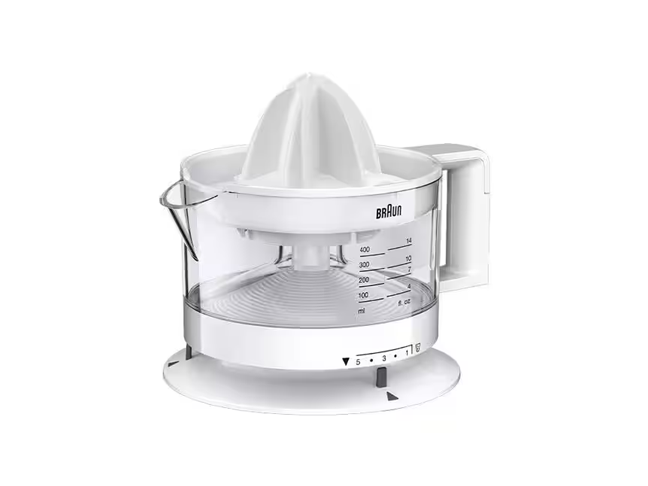 Braun - TributeCollection - Citrus Juicer - CJ3000 - White