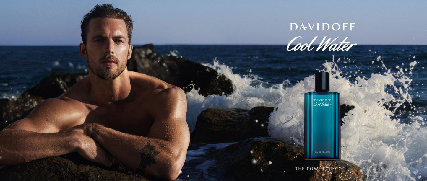 DAVIDOFF COOL WATER MEN EDT 125ML (100% Original)