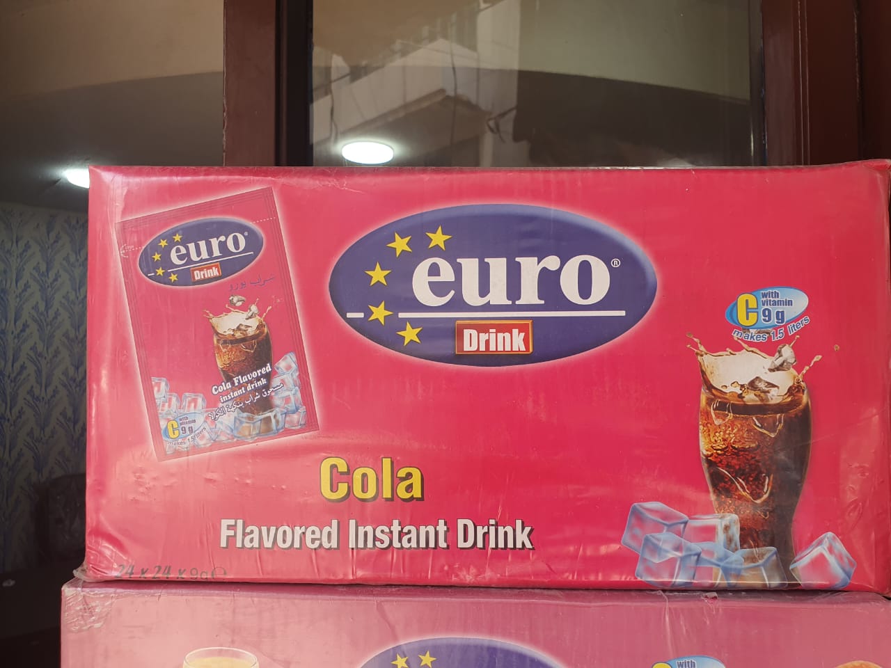 Euro Drink - Instant Powdered Drink - 5 Flavors Available - 24x24x9 gm sachets