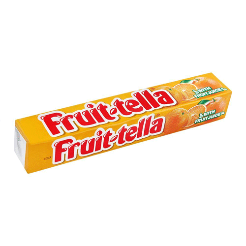 Fruitella Orange Candy Juicy Chews Sticks Pack of 20