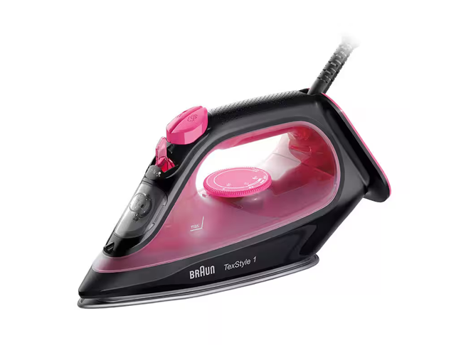 Braun - TexStyle 1 - Steam Iron - Purple | Black - SI 1070