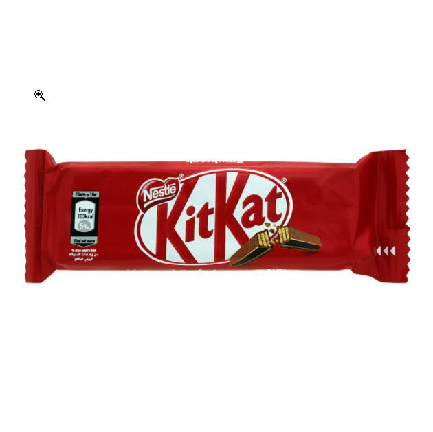 KIT KAT Milk Chocolate Wafer Bars - 2 Finger - Pack Of 36