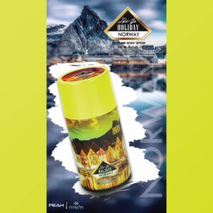 Let's Go Holiday -  Norway - Body Spray - 250 ML
